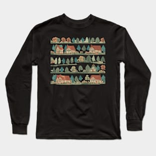 Cottagecore Pattern Long Sleeve T-Shirt